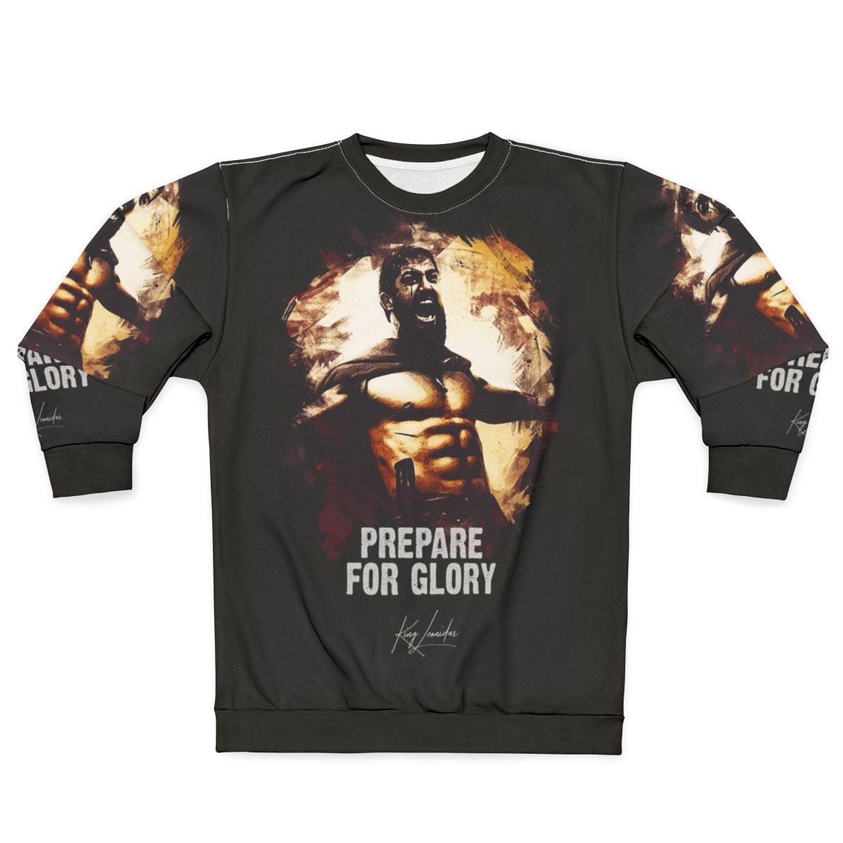 King Leonidas Spartan 300 Movie Sweatshirt
