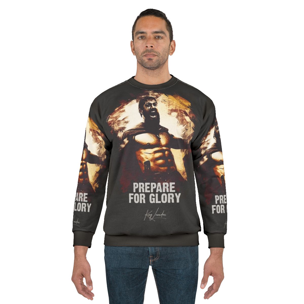 King Leonidas Spartan 300 Movie Sweatshirt