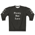 Crazy but chic sweatshirt with quirky design
