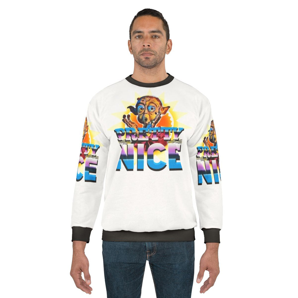 Pretty Nice 80s Alien Sweatshirt