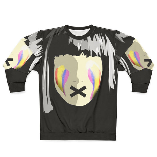 Colorful Pride Tears Sia Inspired Sweatshirt