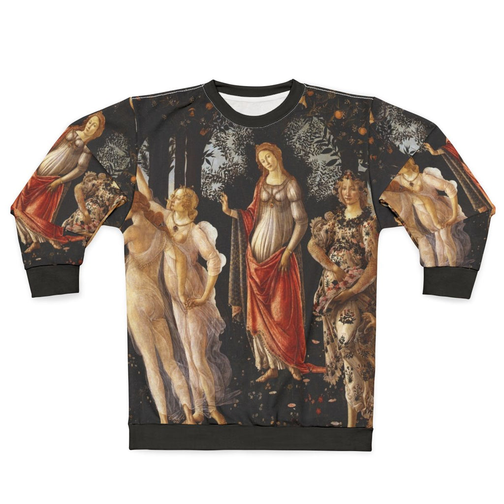 Sandro Botticelli's Primavera Renaissance Art Sweatshirt