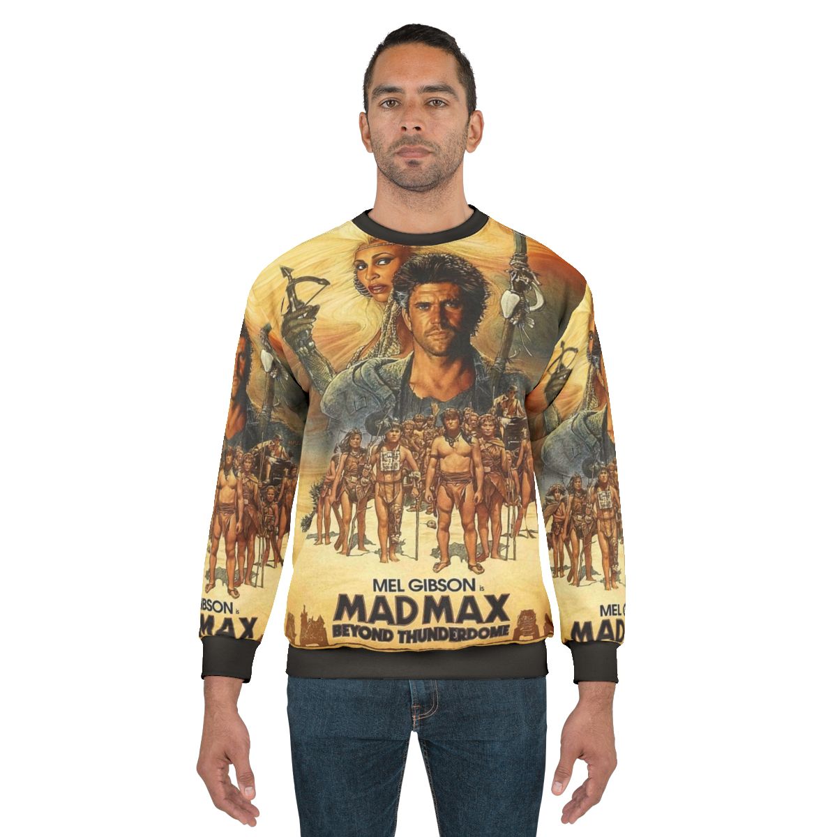 Primitive Poster Sweatshirt featuring Mad Max Beyond Thunderdome movie graphics