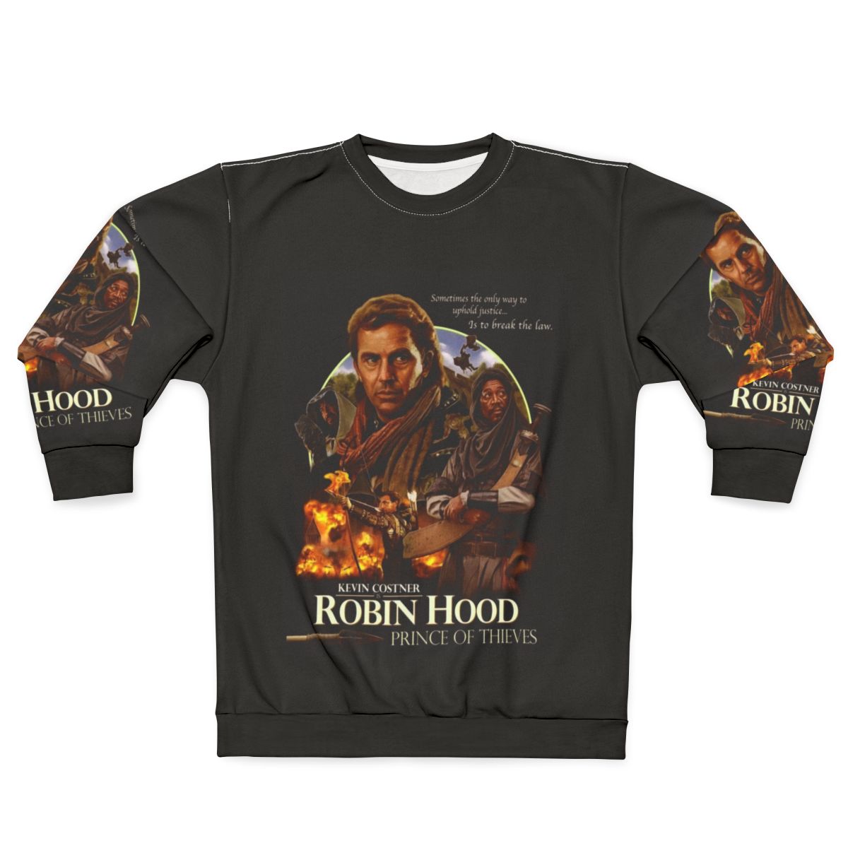 Prince of Thieves Robin Hood 1991 Movie Sweatshirt