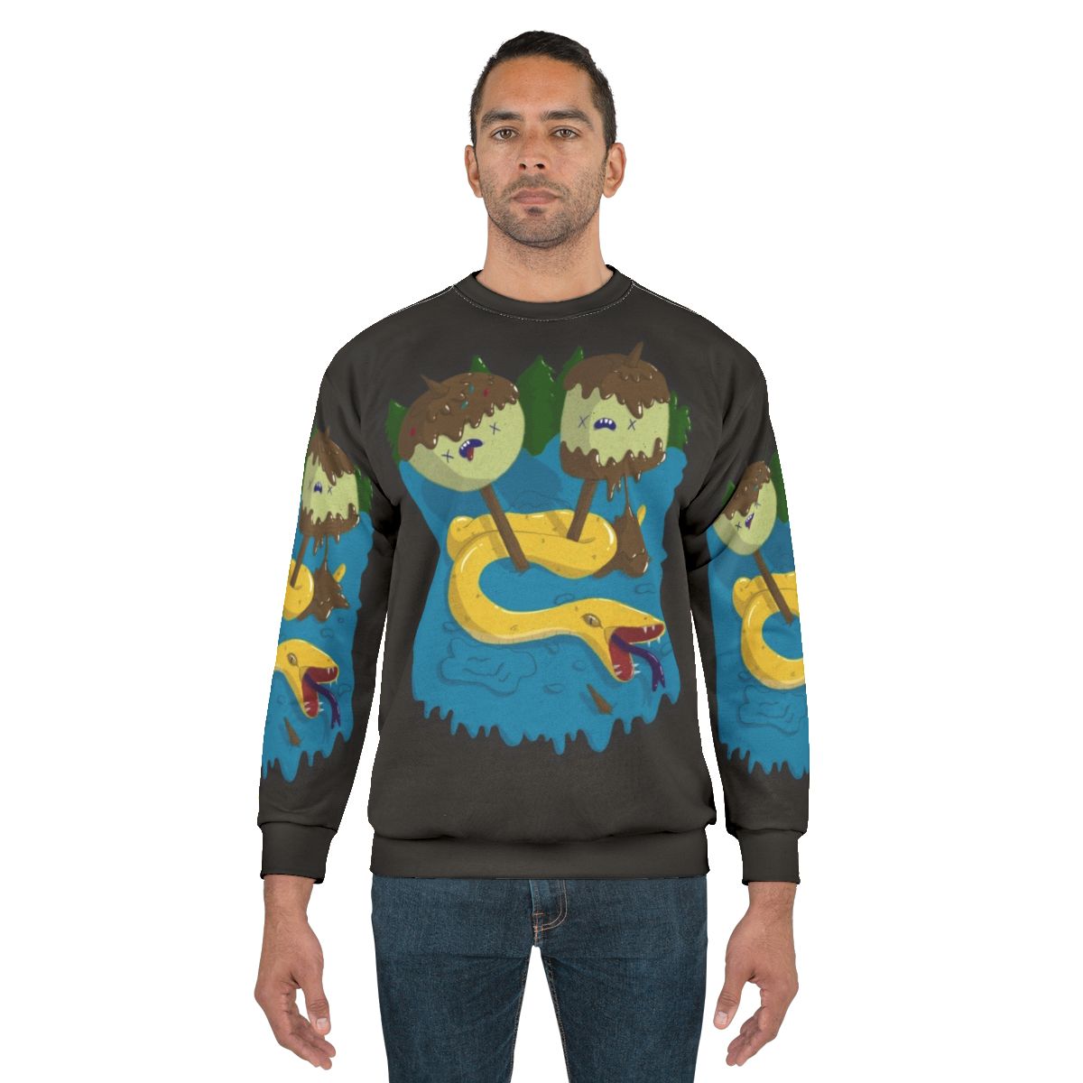 Princess Bubblegum Adventure Time Cartoon Sweatshirt