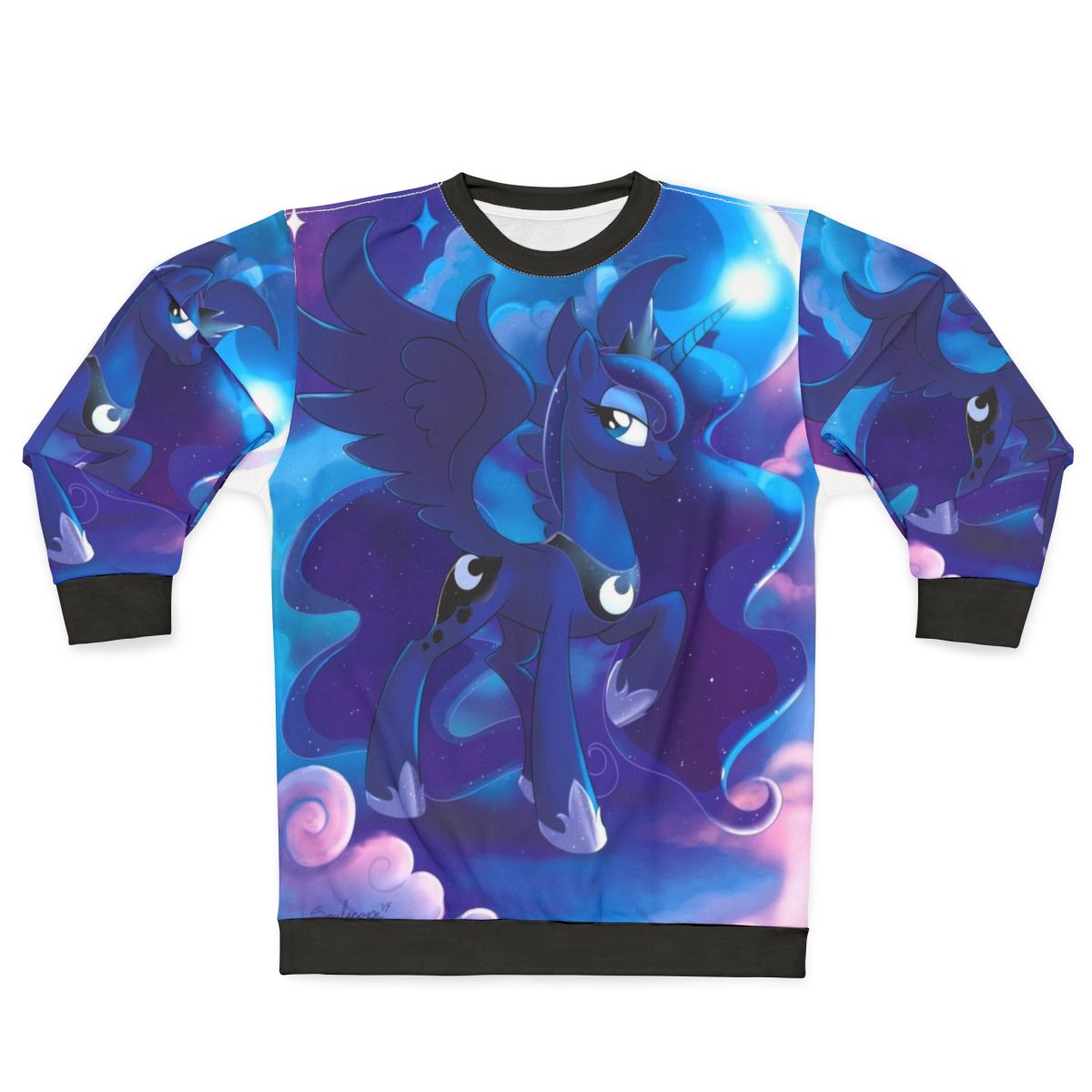 Princess Luna Sweatshirt - Celestial Alicorn My Little Pony Apparel