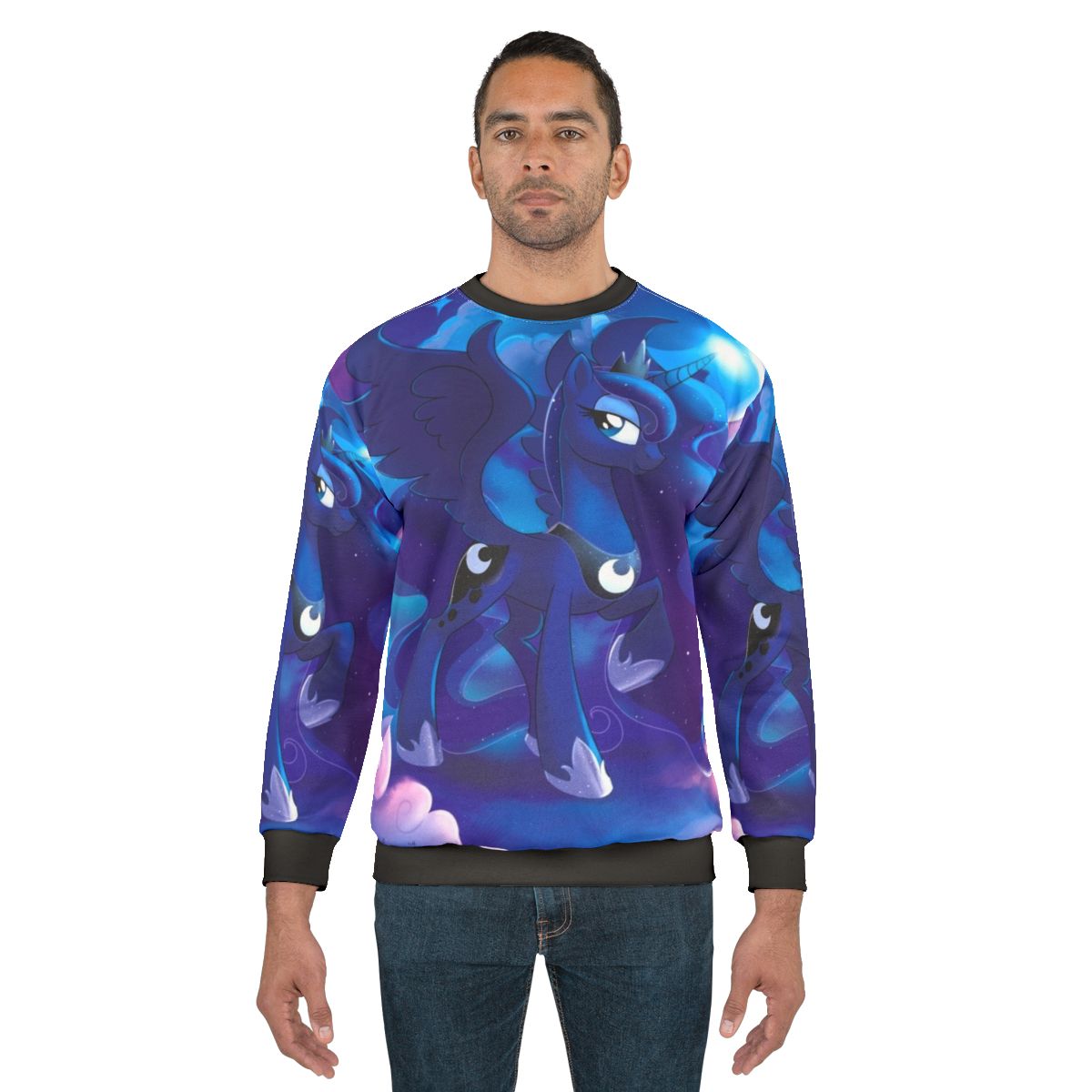 Princess Luna Sweatshirt - Celestial Alicorn My Little Pony Apparel