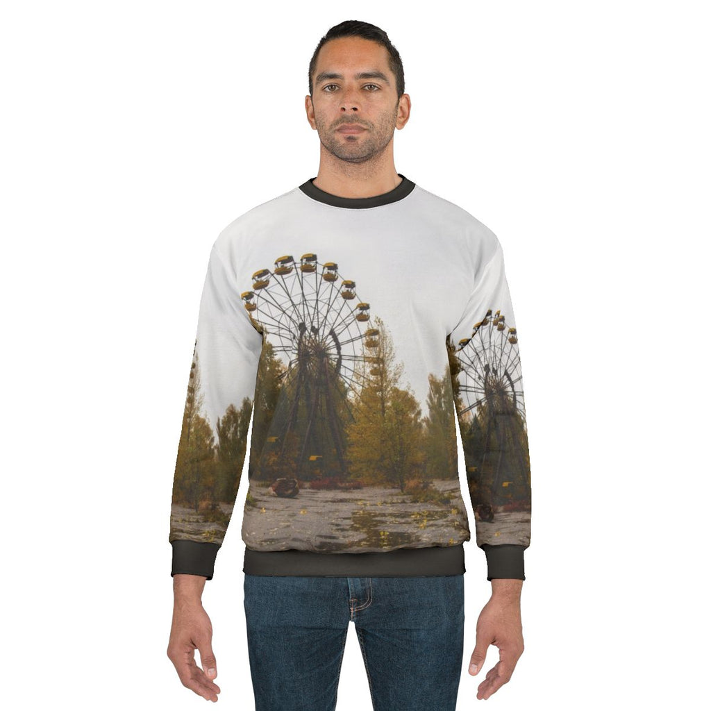 Chernobyl Pripyat Ferris Wheel Urbex Sweatshirt