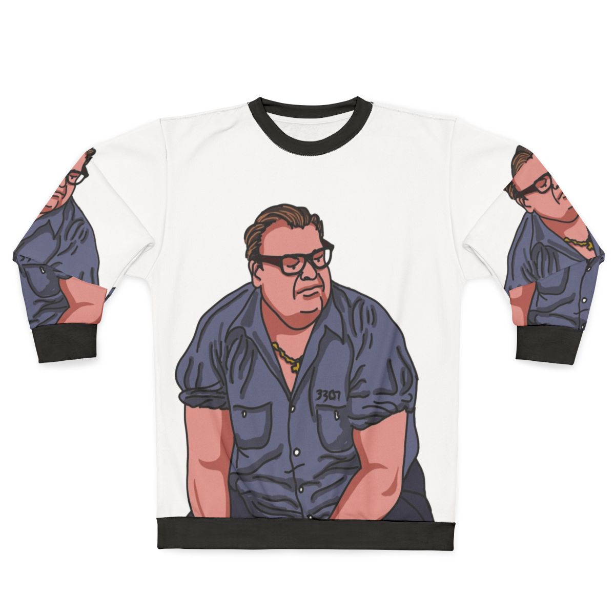Matt Foley "Scared Straight" Prison Blues Sweatshirt