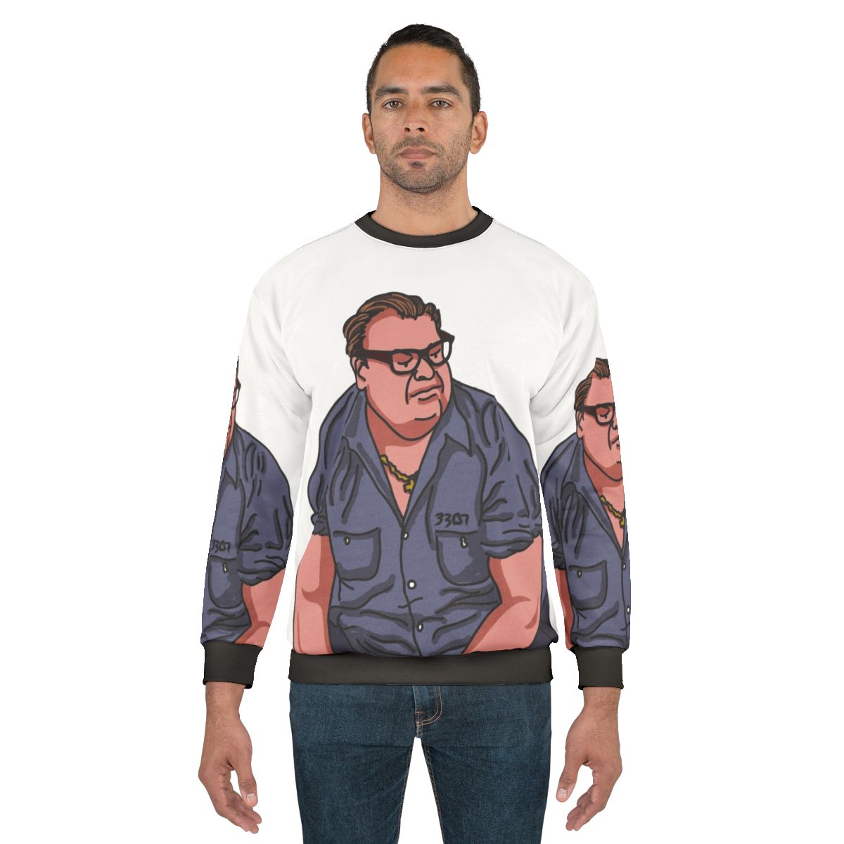 Matt Foley "Scared Straight" Prison Blues Sweatshirt
