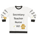 Veterinary Sweatshirt for Occupations and Professions