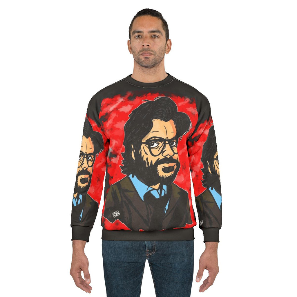 Professor From Money Heist Netflix Series Sweatshirt