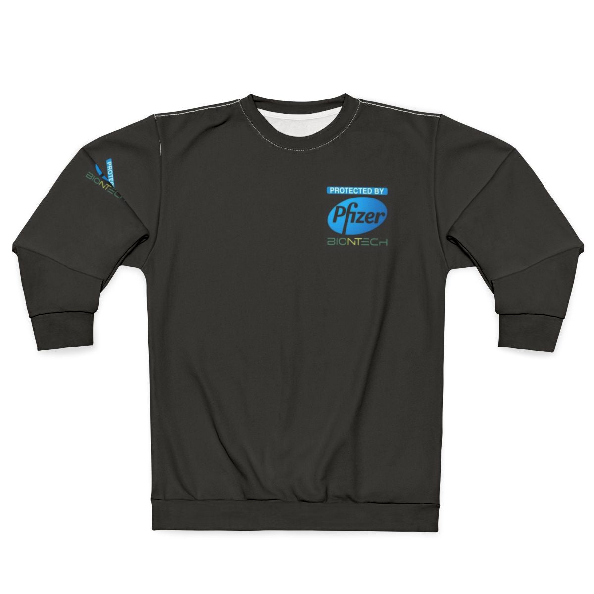 Protected by Pfizer BioNTech COVID-19 Vaccine Sweatshirt