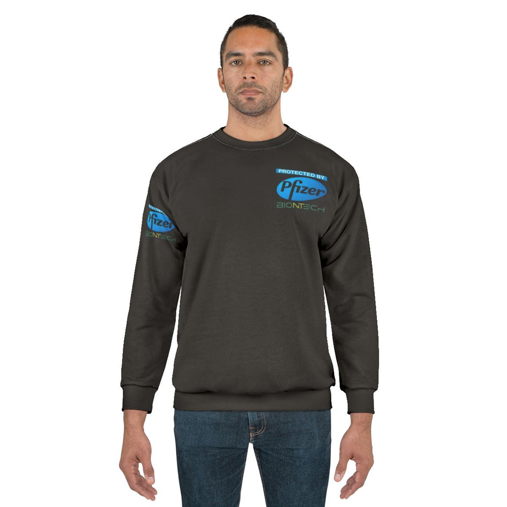 Protected by Pfizer BioNTech COVID-19 Vaccine Sweatshirt