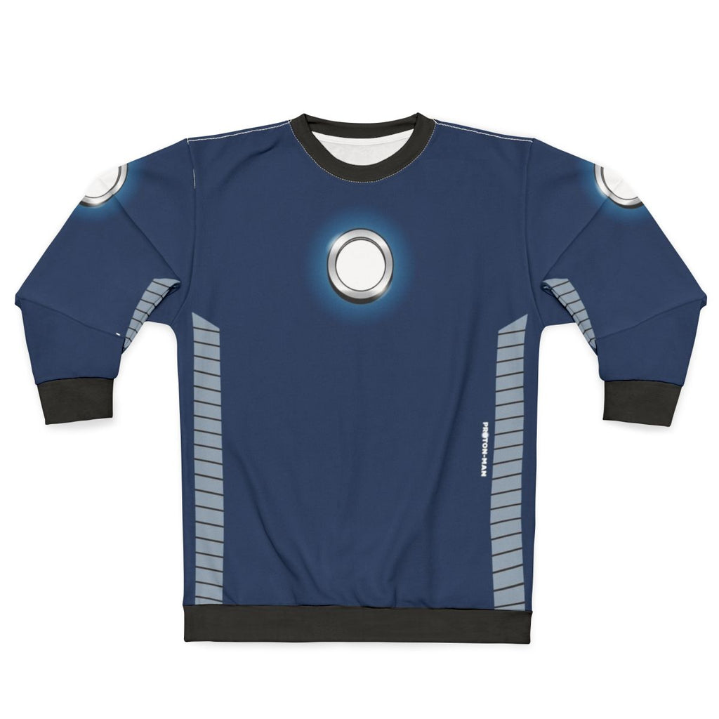Proton Man Medical Superhero Sweatshirt for Cancer Treatment