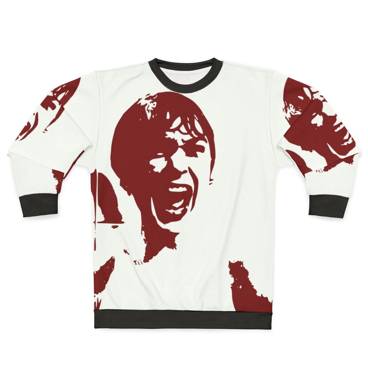 Psycho Sweatshirt with Hitchcock movie inspired retro vintage design