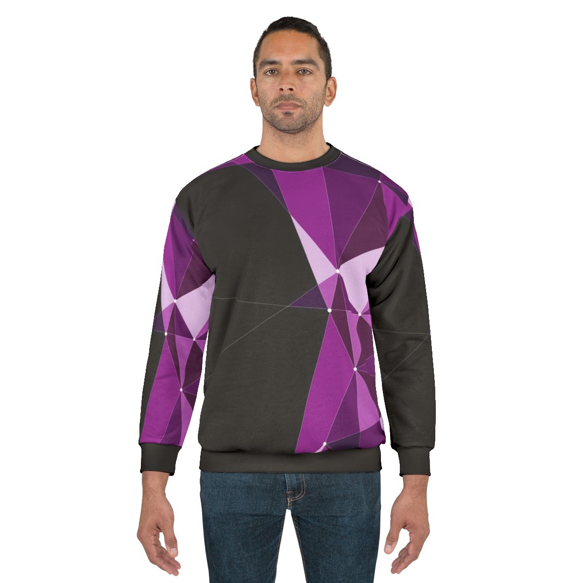 Melbourne Vline Train Geometric Design Sweatshirt