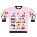 Pug Princess Sweatshirt featuring a cute pug princess design