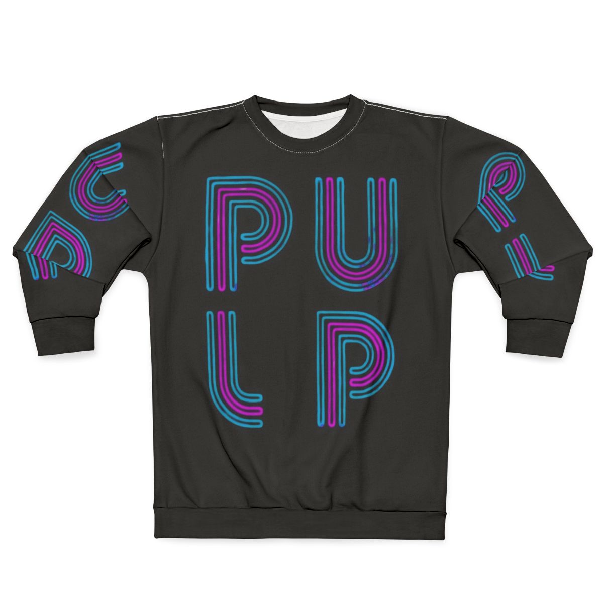 Pulp Britpop Band Logo Sweatshirt