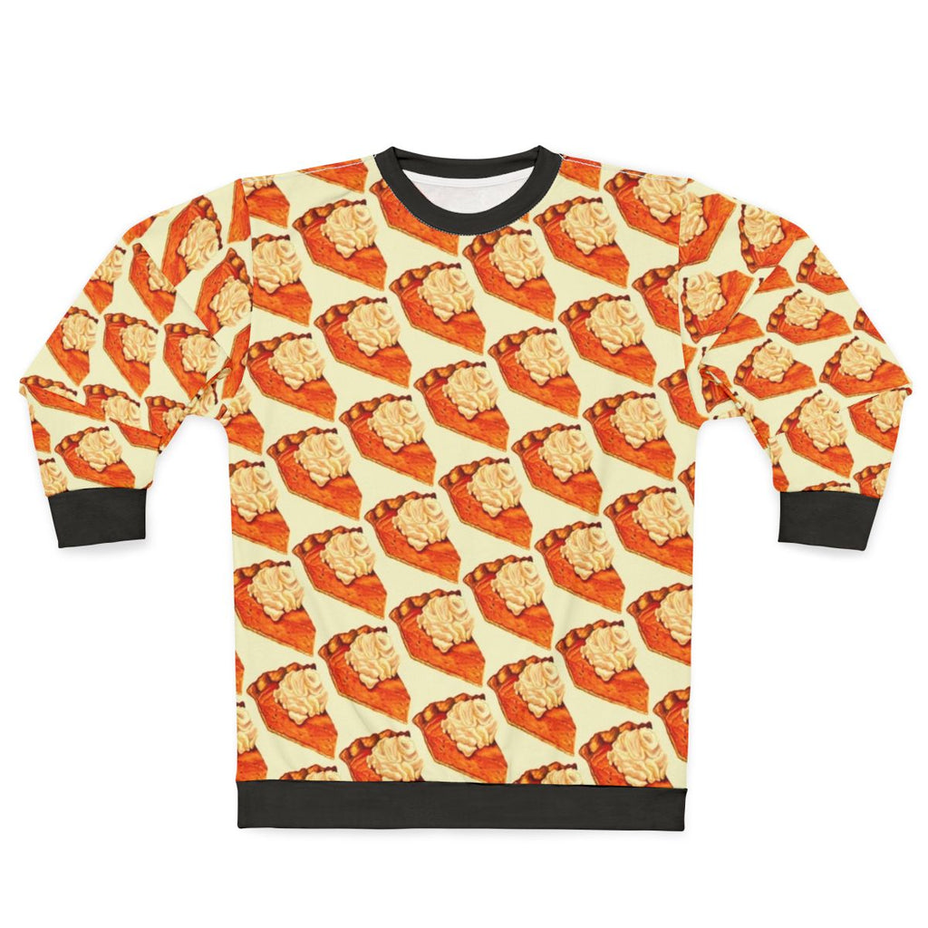 Pumpkin pie pattern sweatshirt