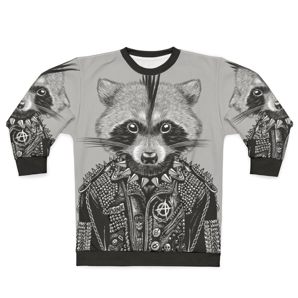 Punk Raccoon Sweatshirt