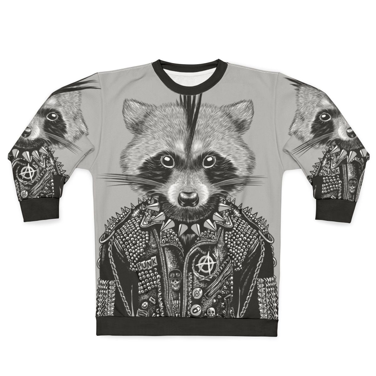 Punk Raccoon Sweatshirt