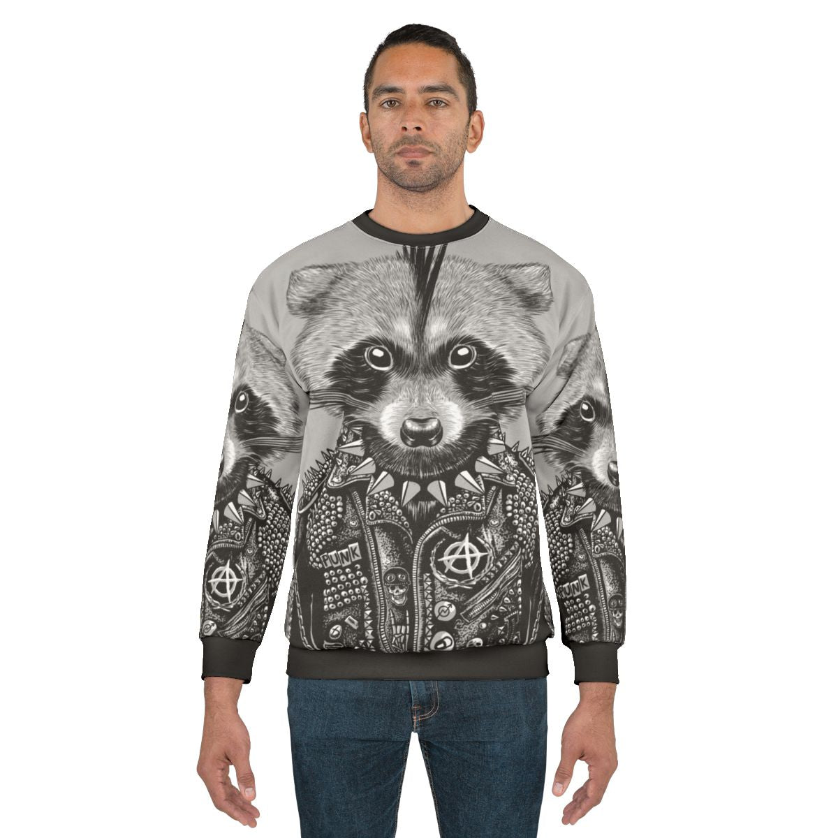 Punk Raccoon Sweatshirt