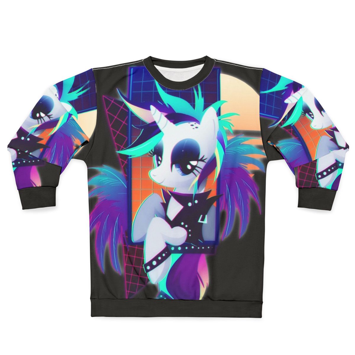 Punk Rarity Sweatshirt featuring the iconic My Little Pony character