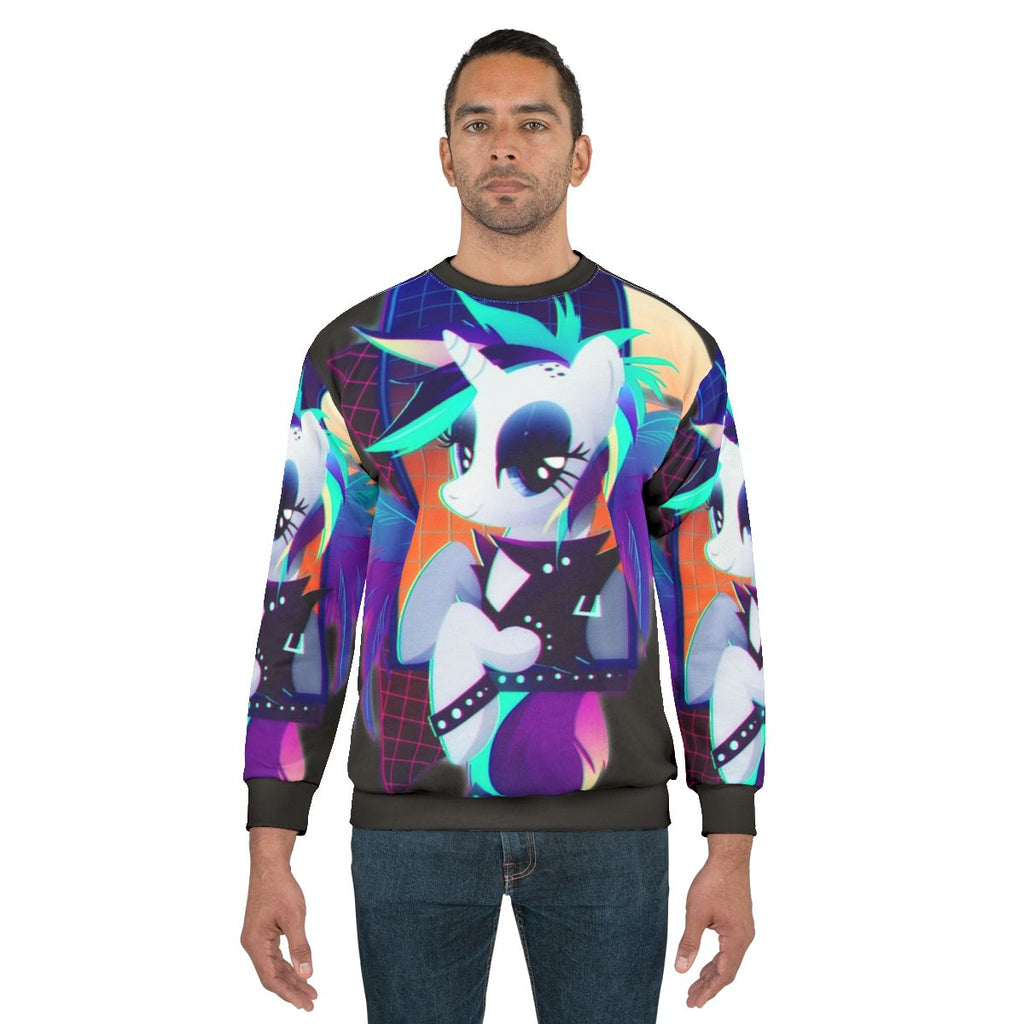 Punk Rarity Sweatshirt featuring the iconic My Little Pony character