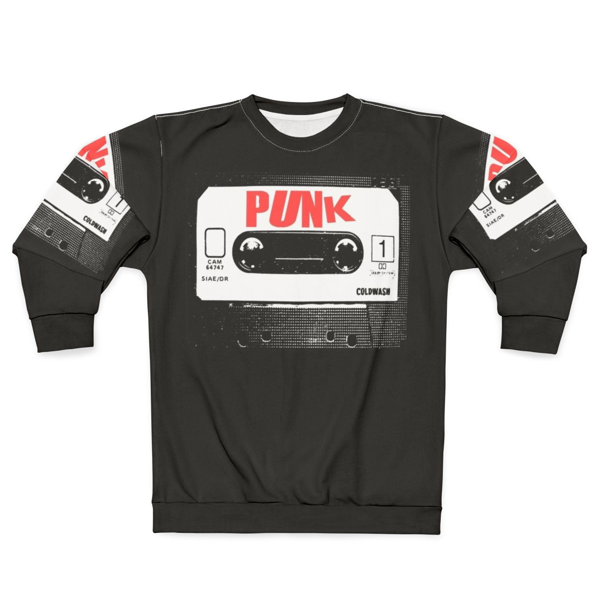 Punk Sweatshirt with Sex Pistols Inspired Design