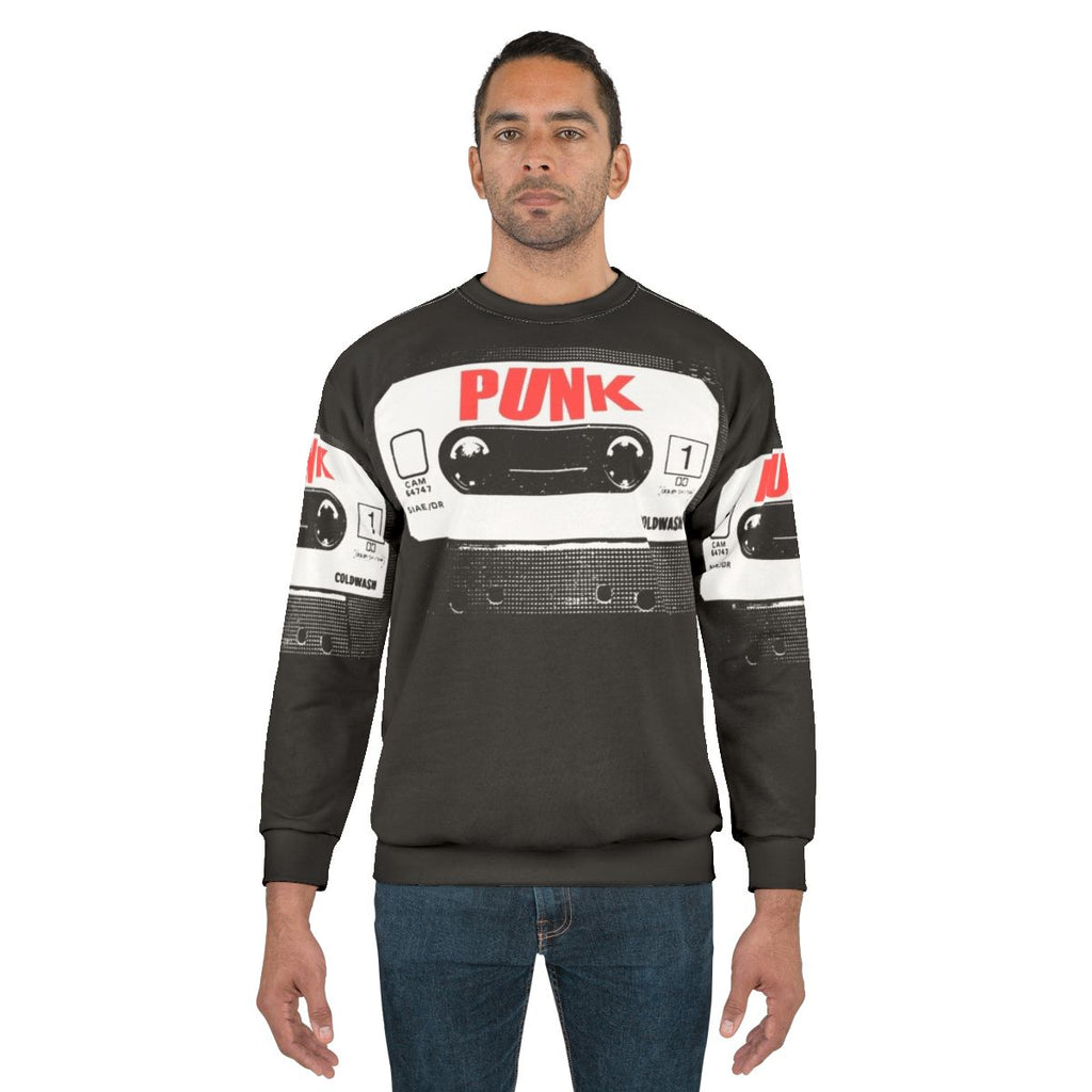 Punk Sweatshirt with Sex Pistols Inspired Design