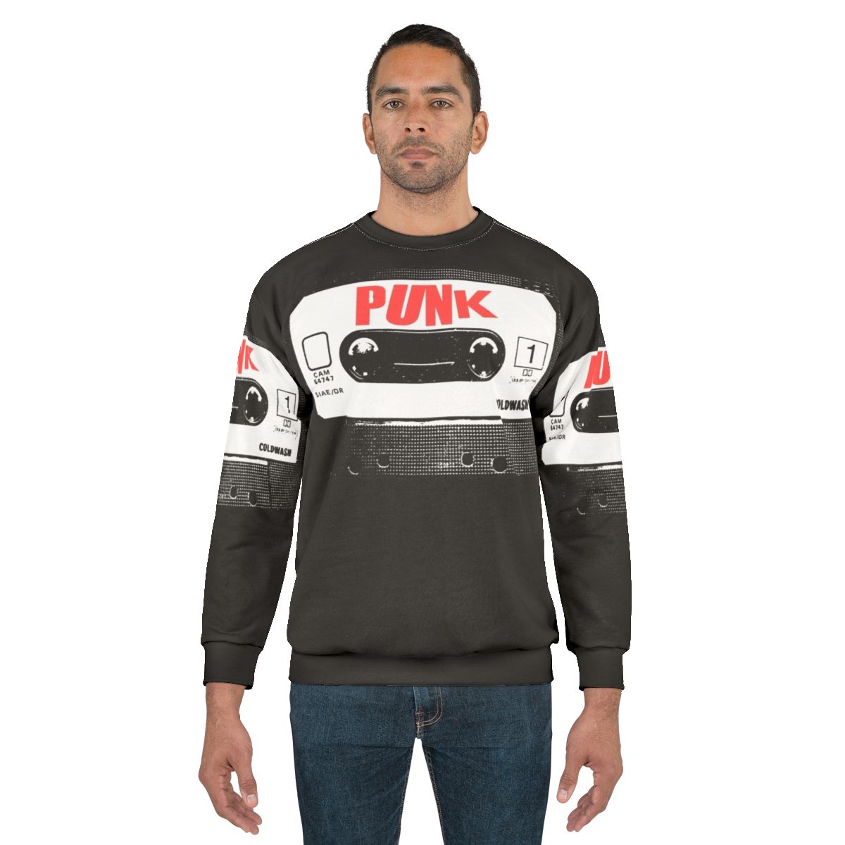 Punk Sweatshirt with Sex Pistols Inspired Design