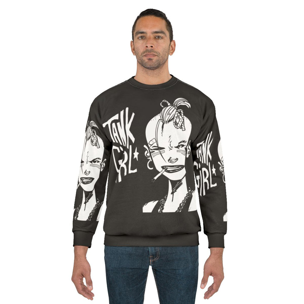 Punk Tank Girl Graphic Sweatshirt