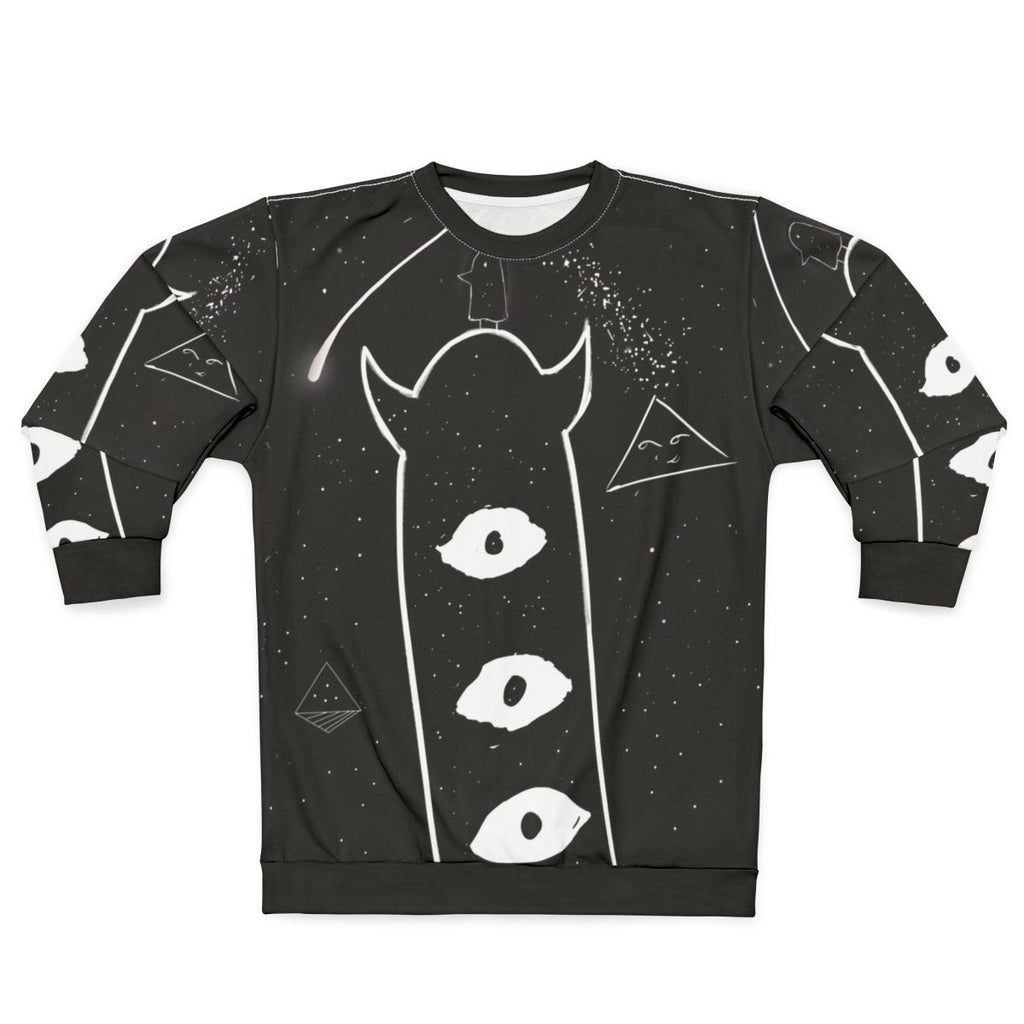 Punpun Onodera Manga Inspired Black and White Sweatshirt