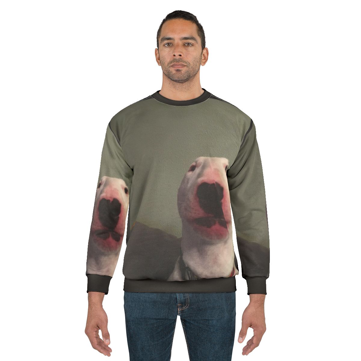 Puppernelson Walter Custom Bull Terrier Sweatshirt