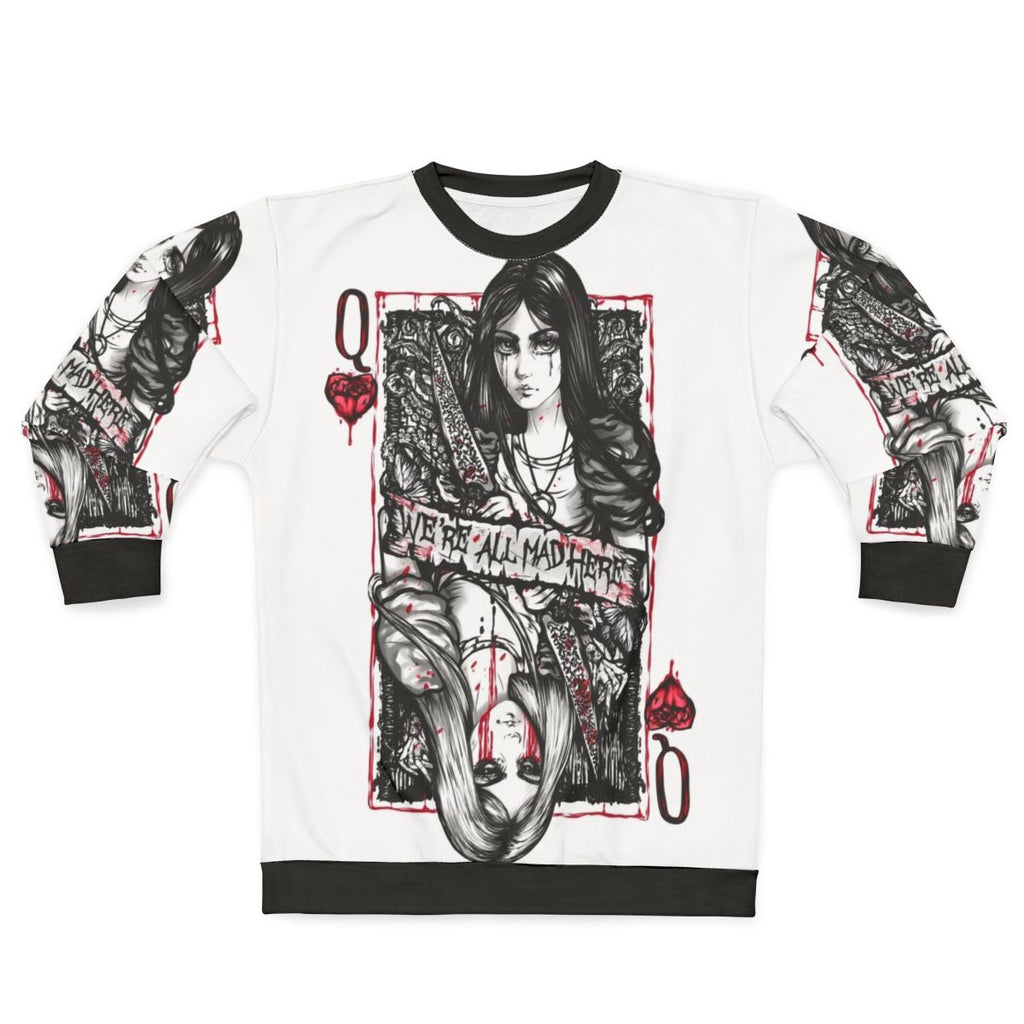 Pure Madness Sweatshirt featuring Alice in Wonderland characters