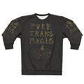 Trans magic sweatshirt with runes and celtic designs
