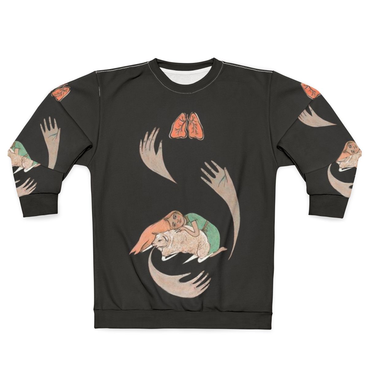Purity Ring 'Shrines' electronic music sweatshirt