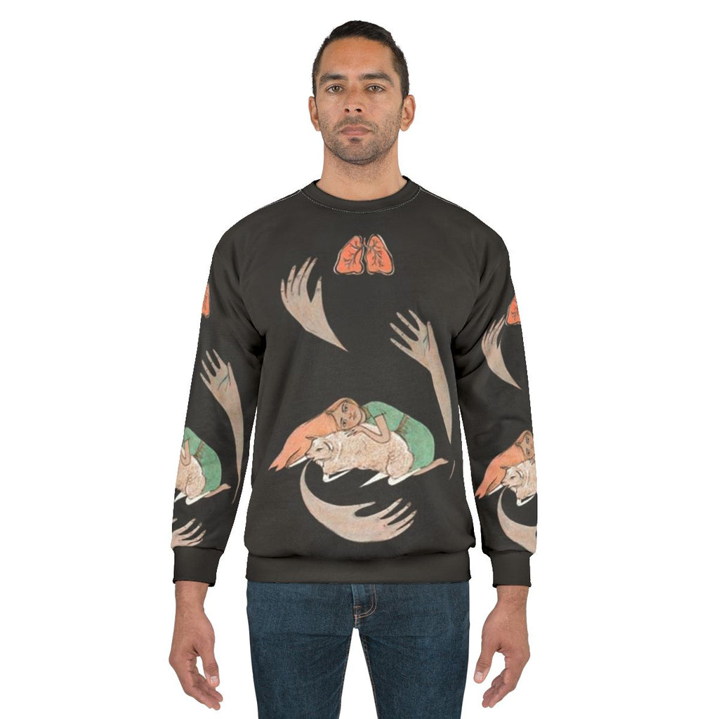 Purity Ring 'Shrines' electronic music sweatshirt