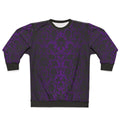 Elegant damask pattern sweatshirt