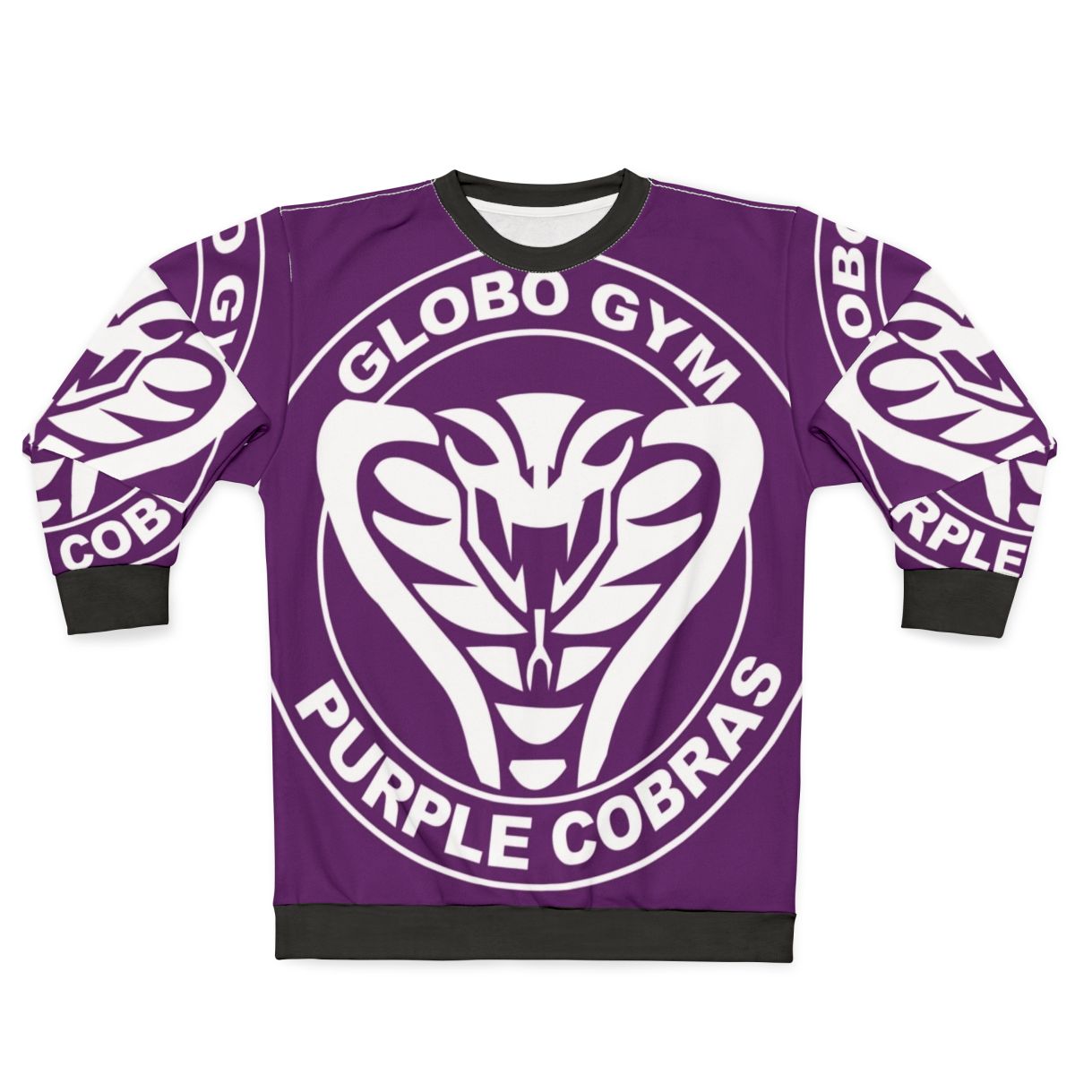 Purple Cobras Dodgeball Movie Themed Sweatshirt