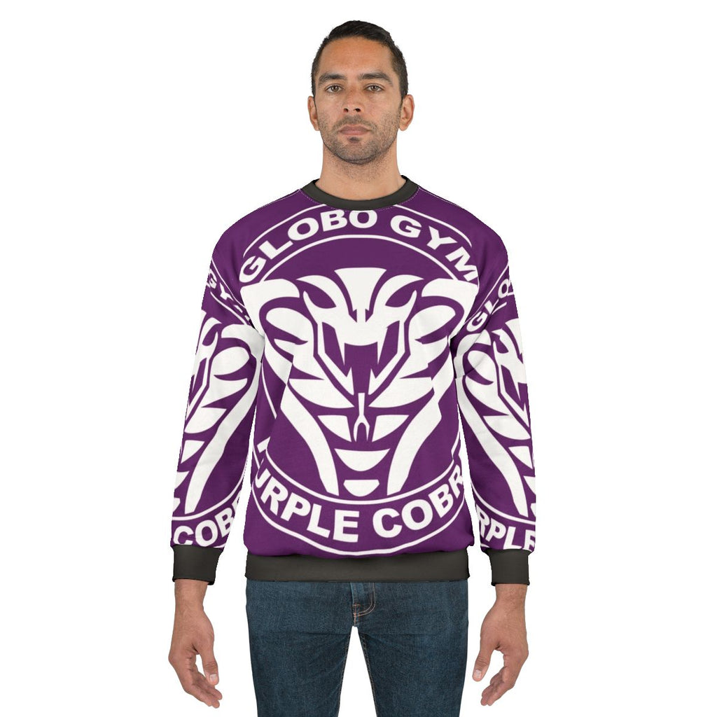 Purple Cobras Dodgeball Movie Themed Sweatshirt