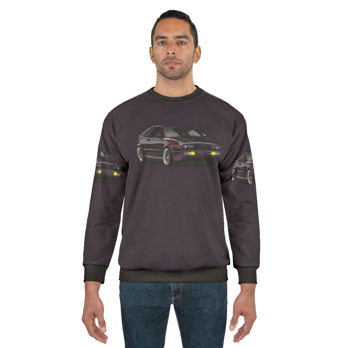 Purple Corrado Artwork Sweatshirt