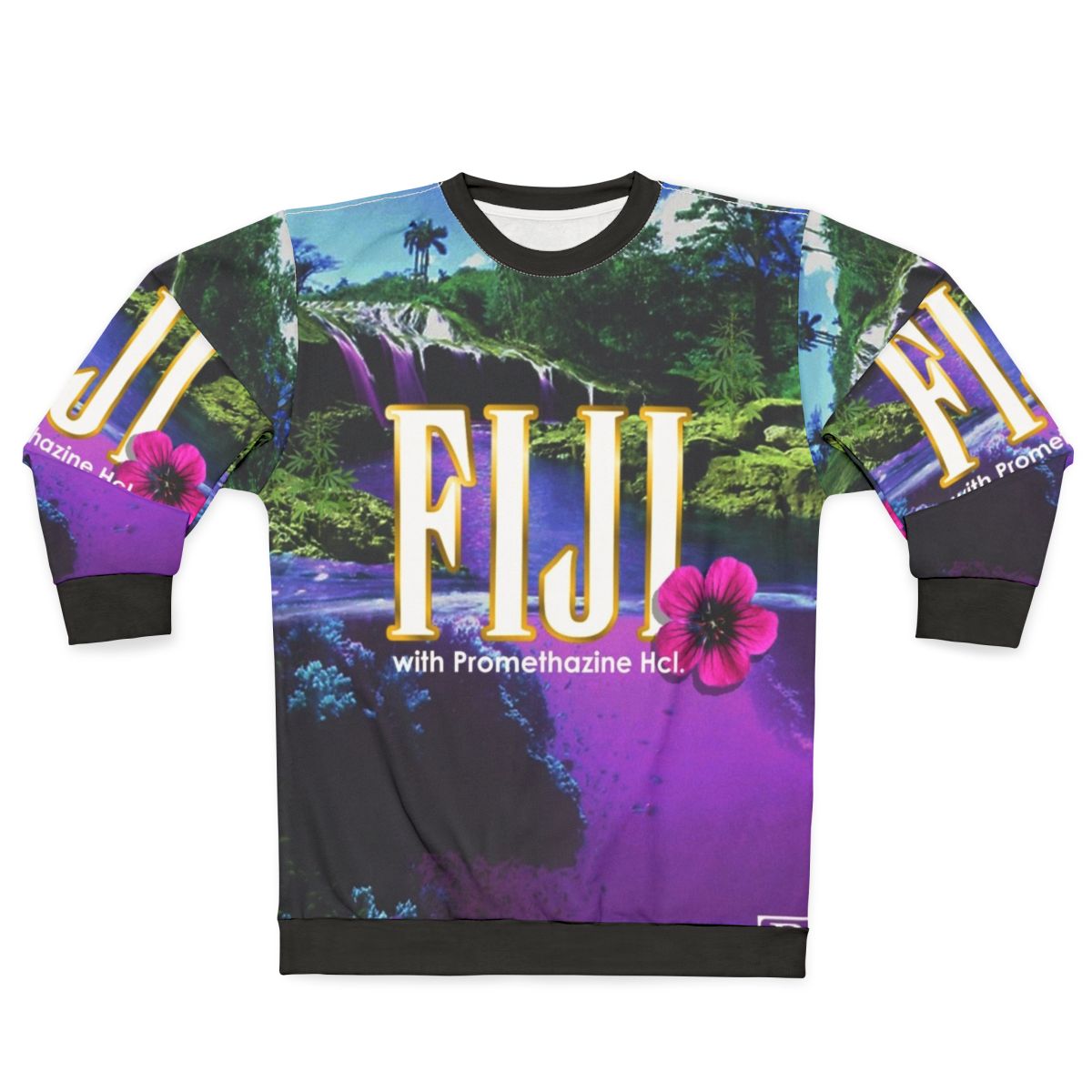 Purple Dream Vaporwave Sweatshirt with Aesthetic Design