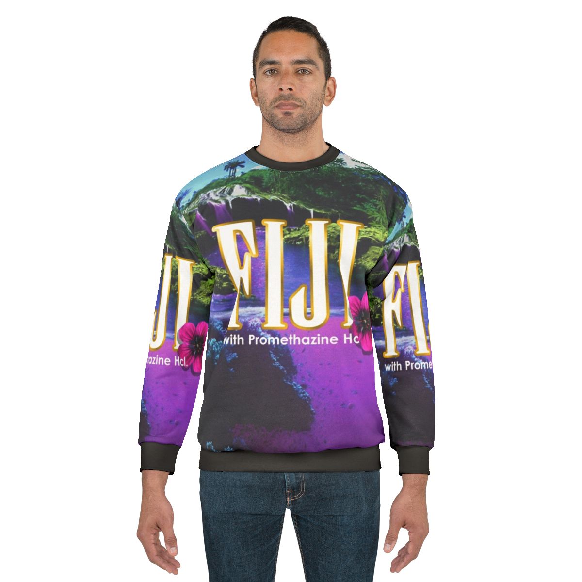 Purple Dream Vaporwave Sweatshirt with Aesthetic Design