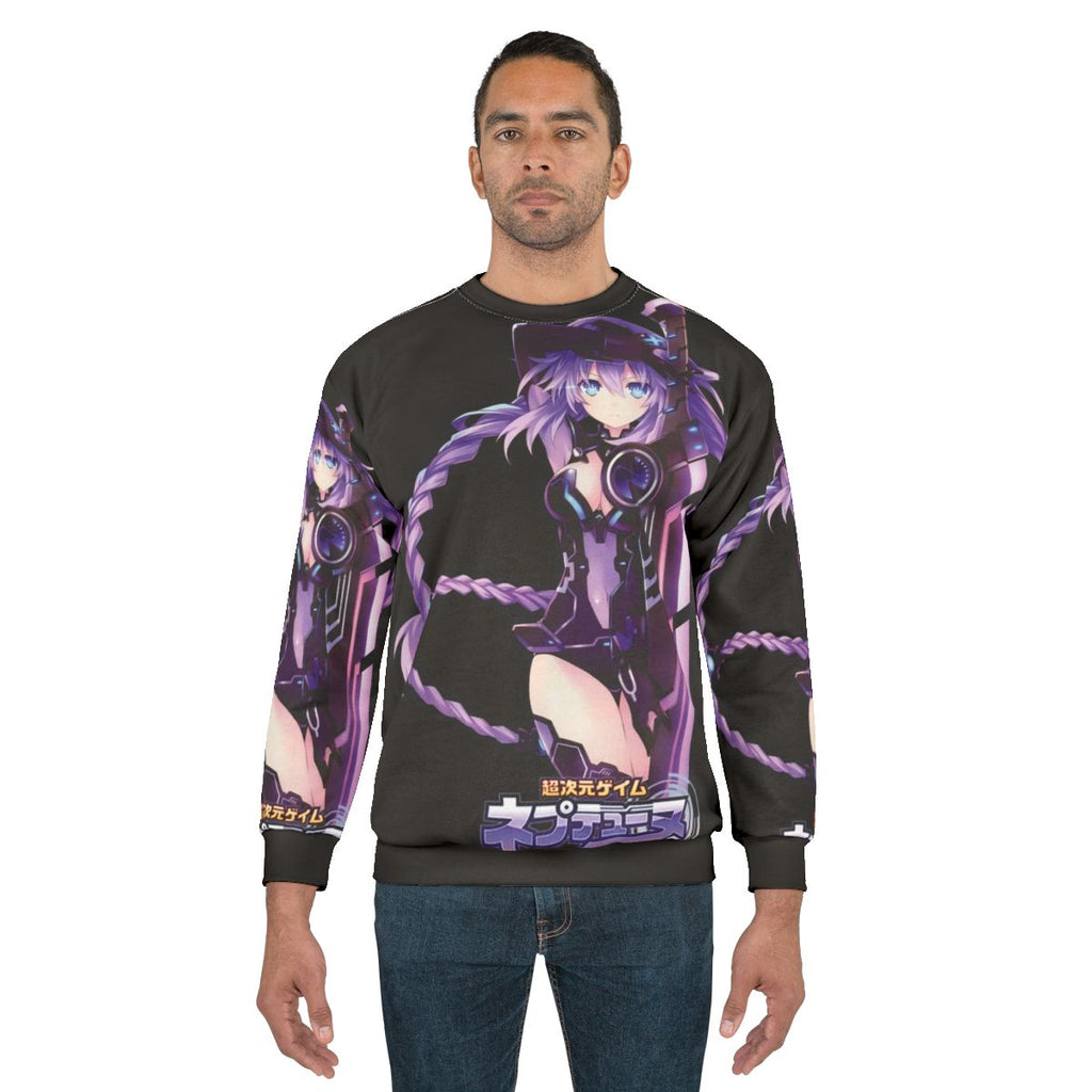 Hyperdimension Neptunia Purple Heart Anime Sweatshirt