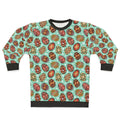 Pysanky sweatshirt featuring traditional Ukrainian painted egg pattern