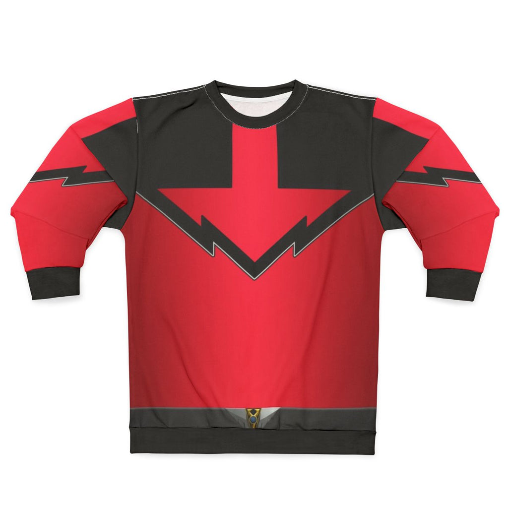 Quantum Ranger Time Force Sweatshirt with Power Rangers and Tokusatsu Designs