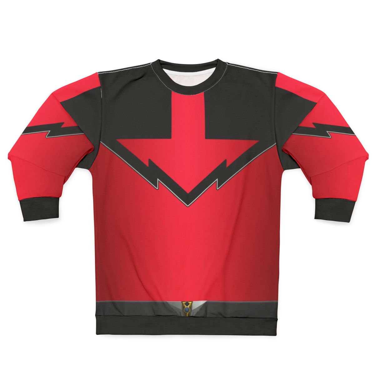 Quantum Ranger Time Force Sweatshirt with Power Rangers and Tokusatsu Designs