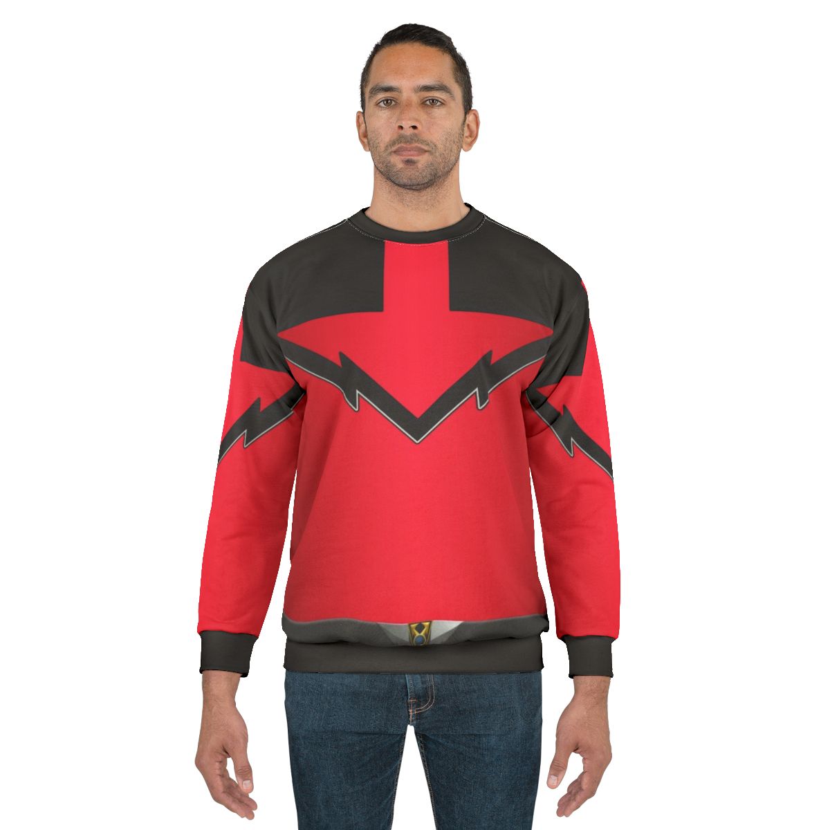 Quantum Ranger Time Force Sweatshirt with Power Rangers and Tokusatsu Designs
